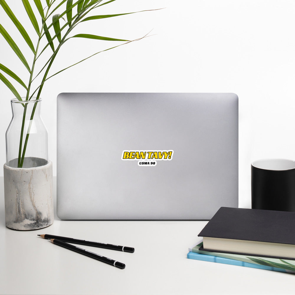 USMA 98 "Bean Tavy!" Bubble-free stickers