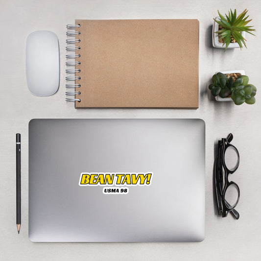 USMA 98 "Bean Tavy!" Bubble-free stickers
