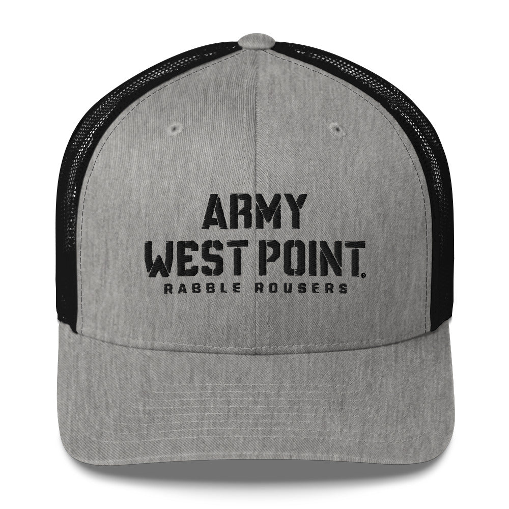 Army West Point Rabble Rousers Trucker Hat (Black Thread)