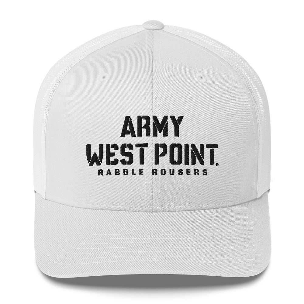 Army West Point Rabble Rousers Trucker Hat (Black Thread)