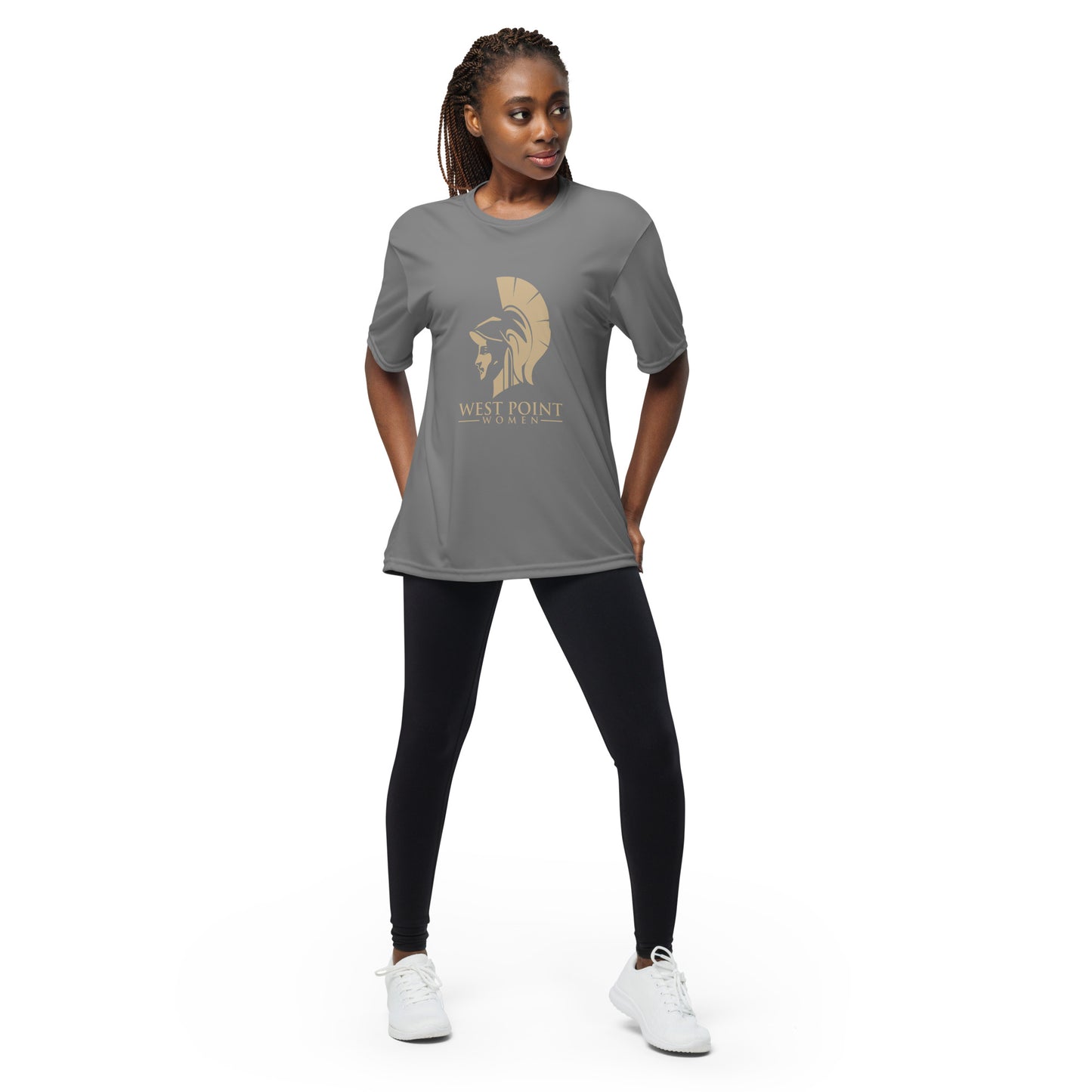 West Point Women Unisex performance crew neck t-shirt