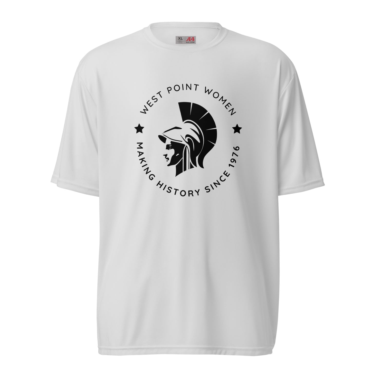 "West Point Women Making History Since 1976" Unisex performance crew neck t-shirt