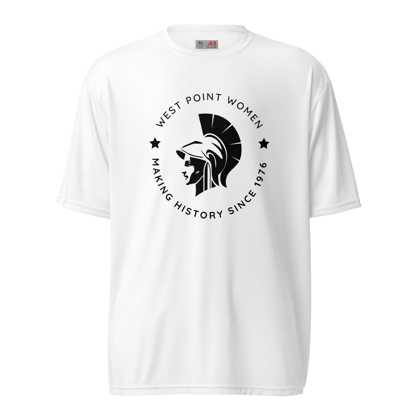 "West Point Women Making History Since 1976" Unisex performance crew neck t-shirt