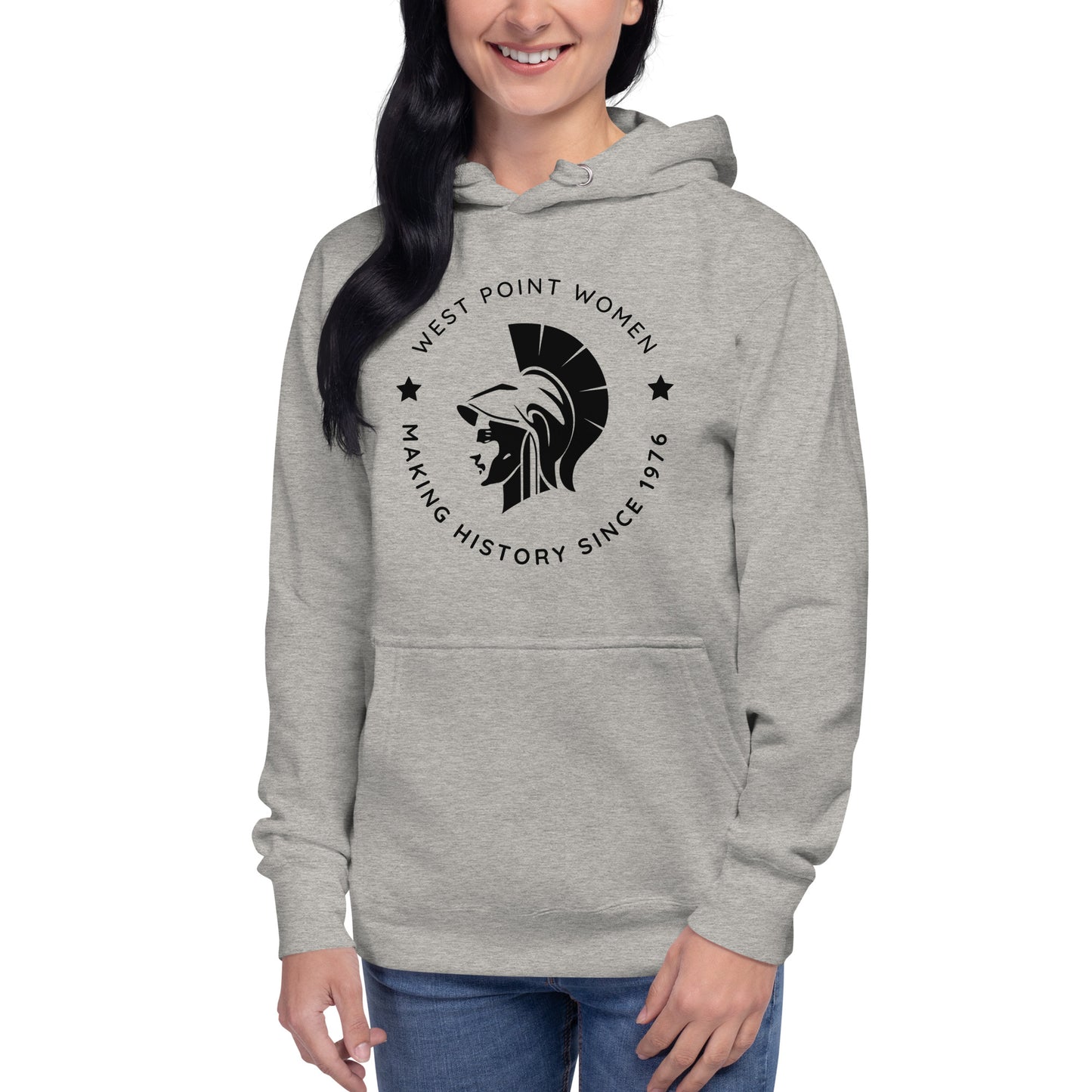 West Point Women Making History Unisex Hoodie, Black Design