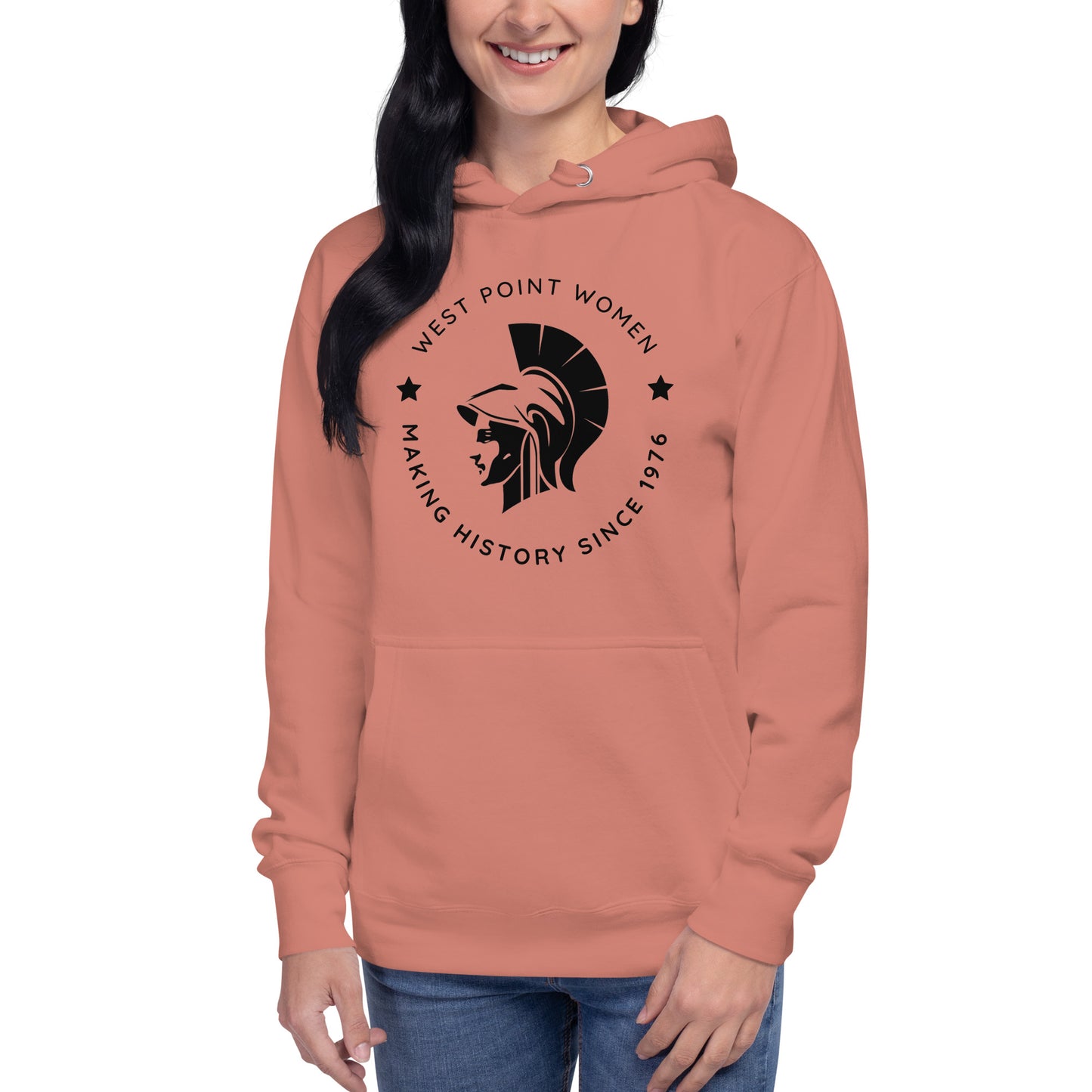 West Point Women Making History Unisex Hoodie, Black Design