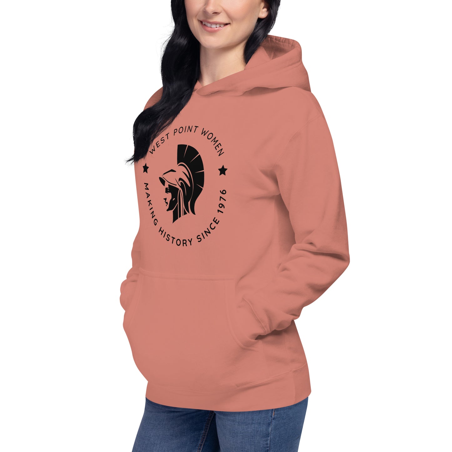 West Point Women Making History Unisex Hoodie, Black Design