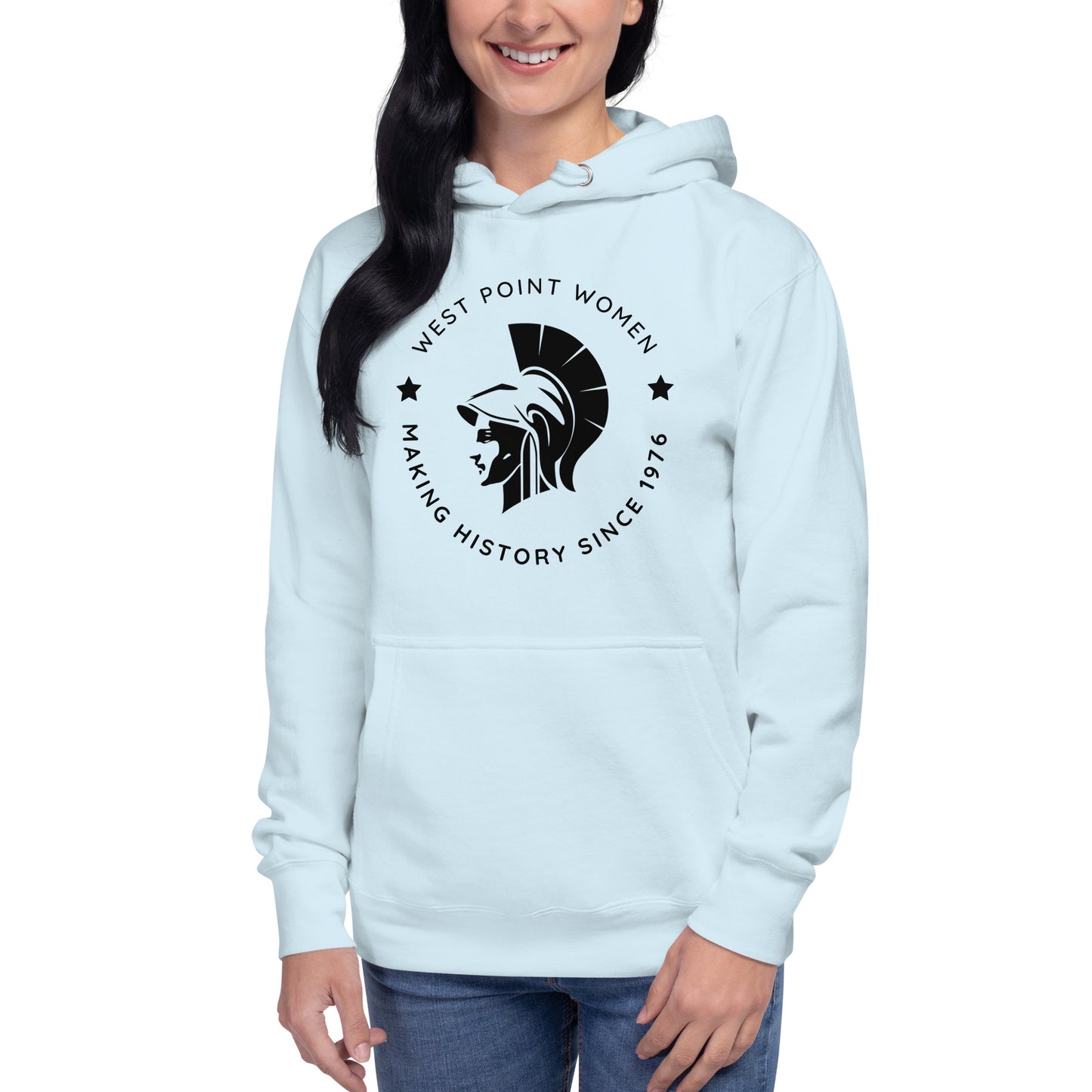 West Point Women Making History Unisex Hoodie, Black Design