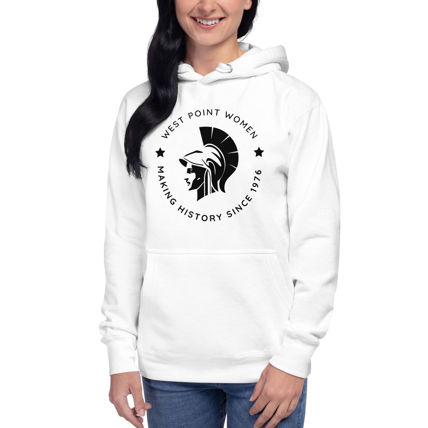 West Point Women Making History Unisex Hoodie, Black Design