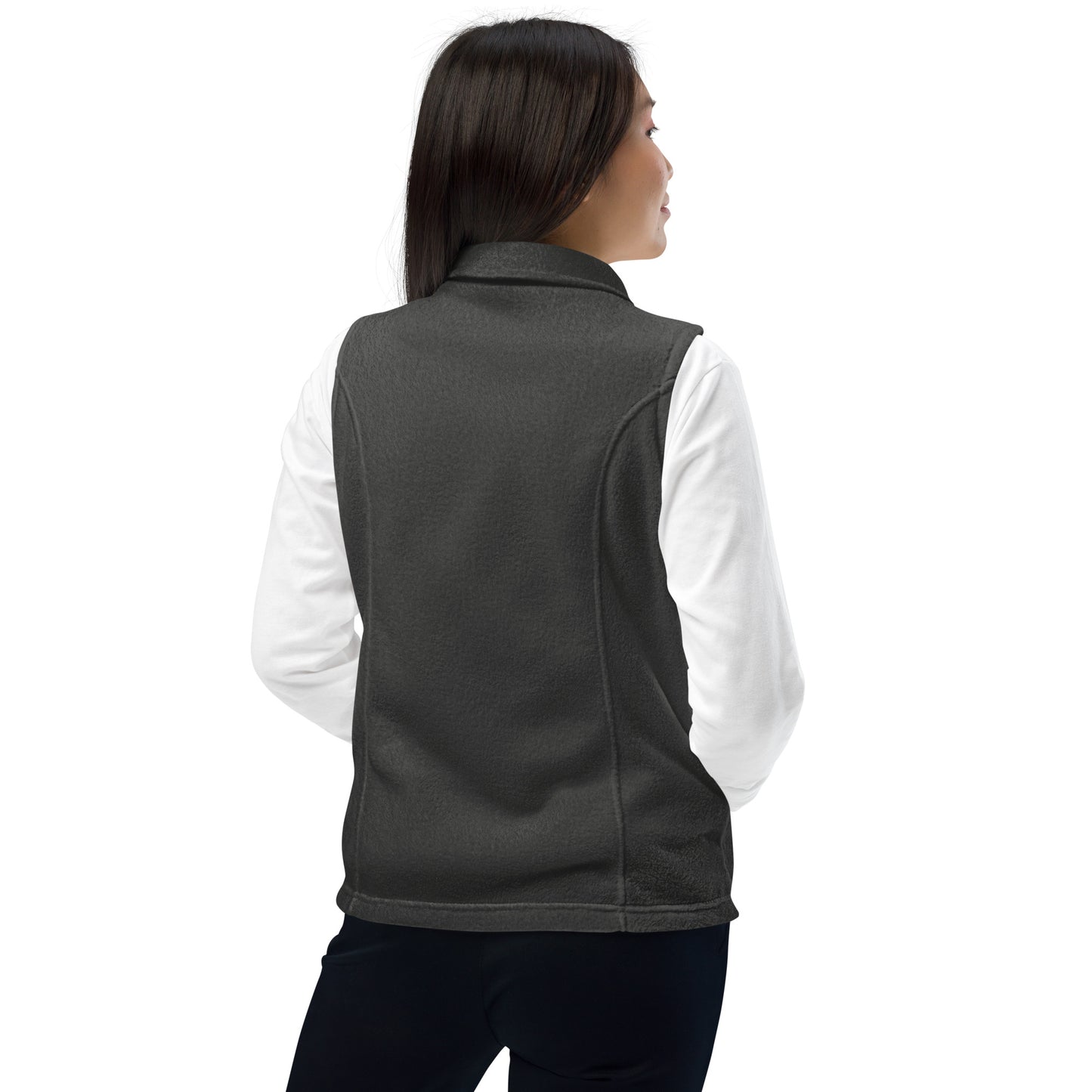 West Point Women Logo Women’s Columbia fleece vest