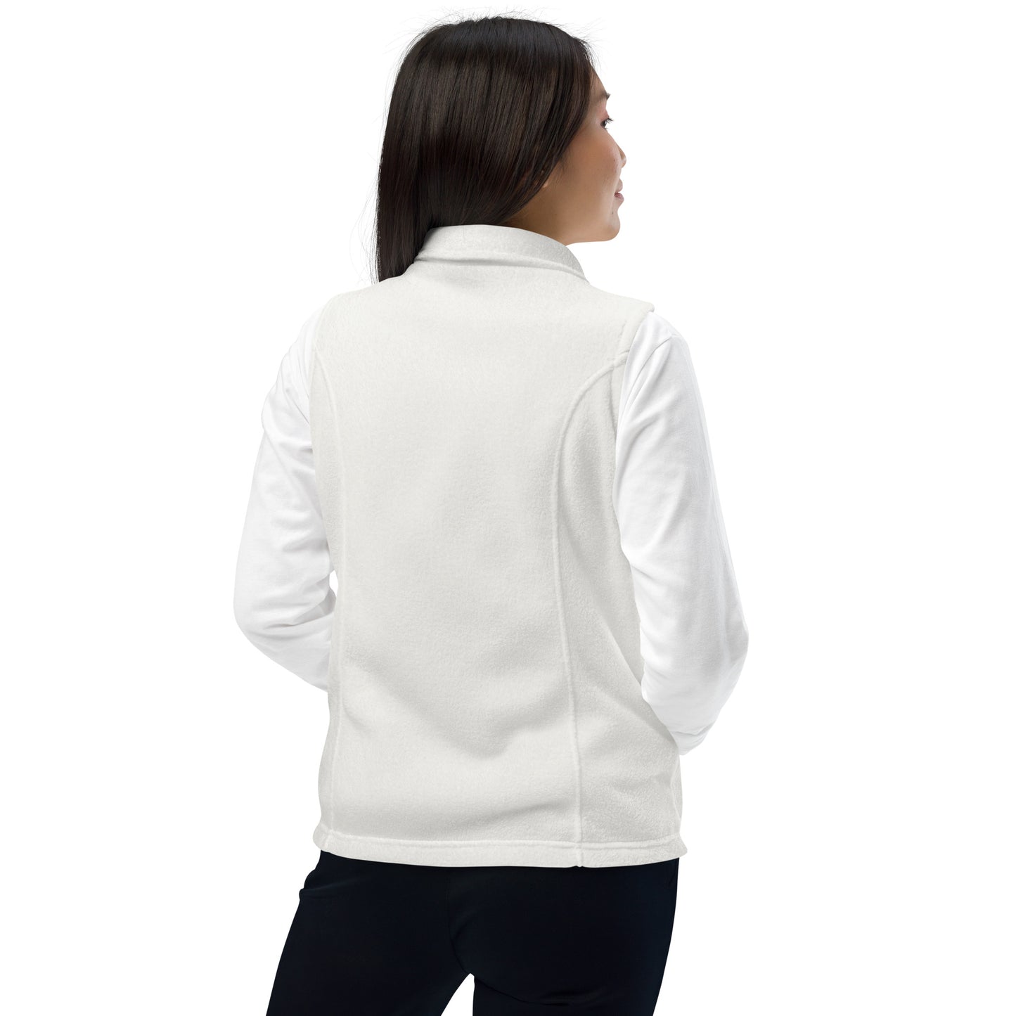 West Point Women Logo Women’s Columbia fleece vest