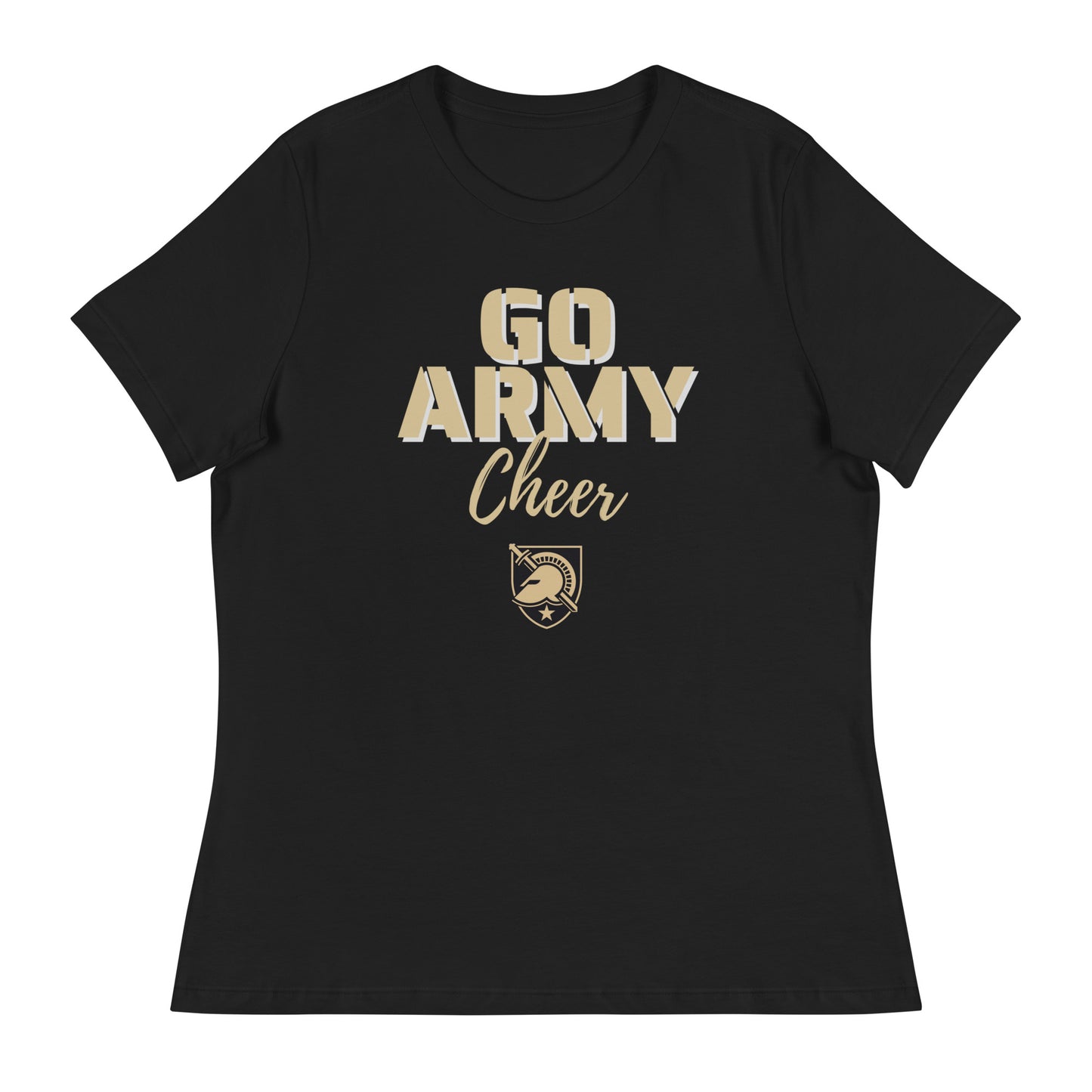 "Go Army Cheer" Women's Relaxed T-Shirt