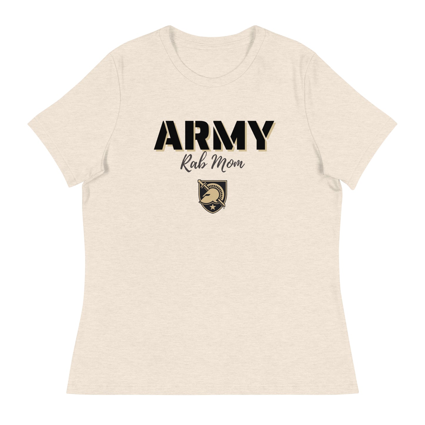 "Army Rab Mom" Women's Relaxed T-Shirt
