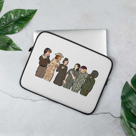 "Ode to the Trailblazers" Original Art by Hannah Lamb Laptop Sleeve