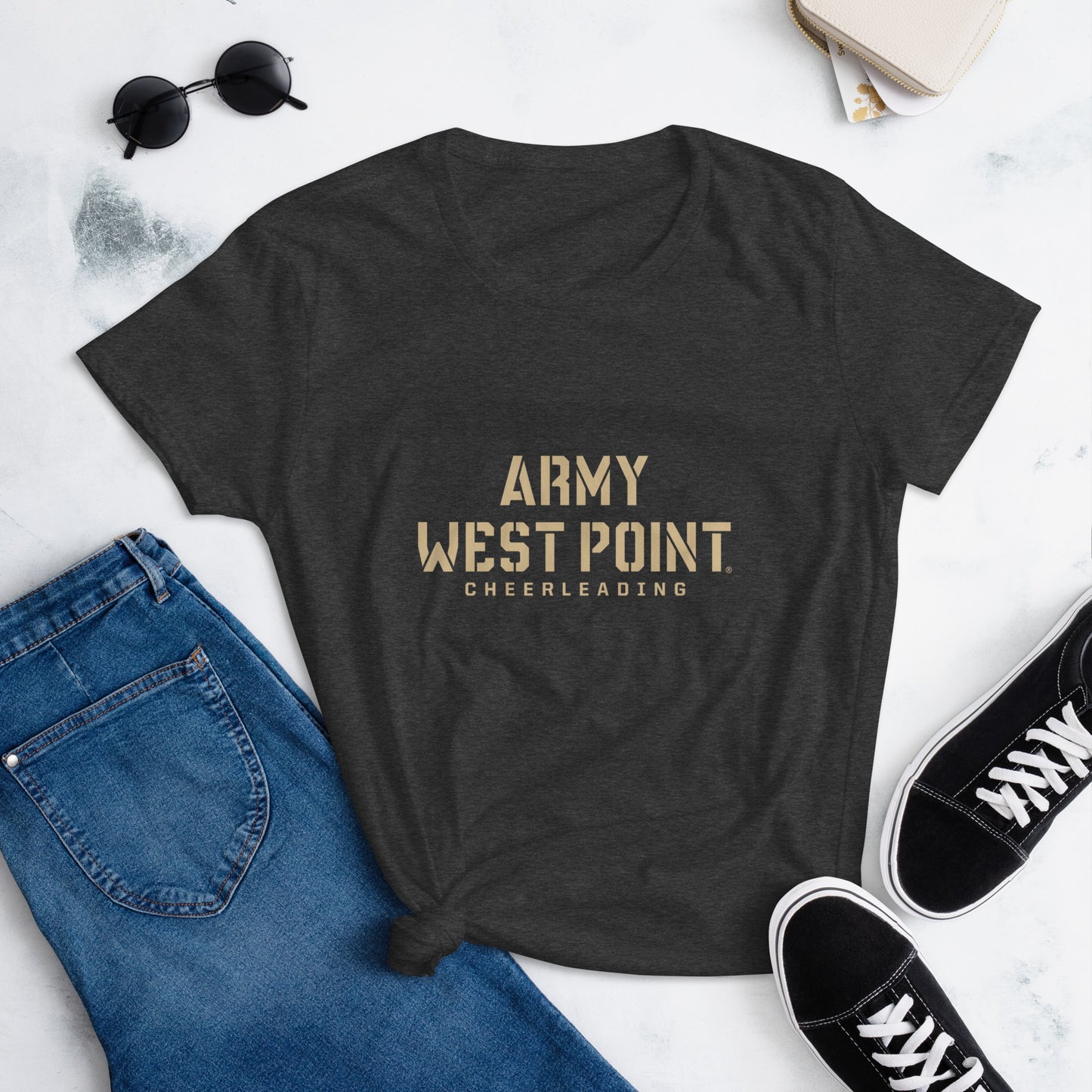 Army West Point Cheerleading Women's short sleeve t-shirt