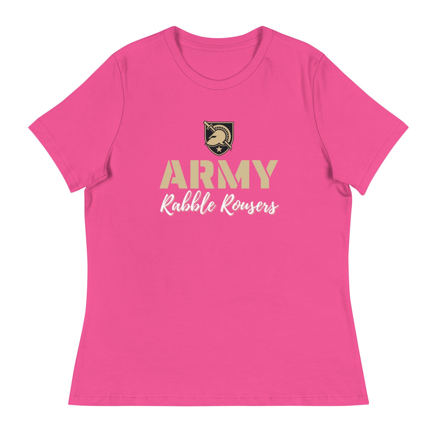 "Army Rabble Rousers" Women's Relaxed T-Shirt