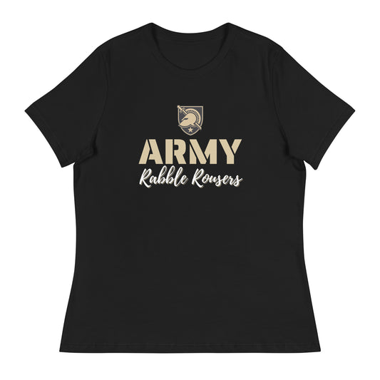 "Army Rabble Rousers" Women's Relaxed T-Shirt