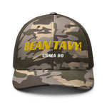 "BEAN TAVY! USMA 98" Racer Camouflage trucker hat