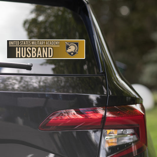 USMA Husband Bubble-free Sticker (Bright Gold Gradiant)