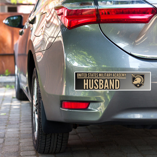 USMA Husband Bubble-free stickers (Gray Gradiant)