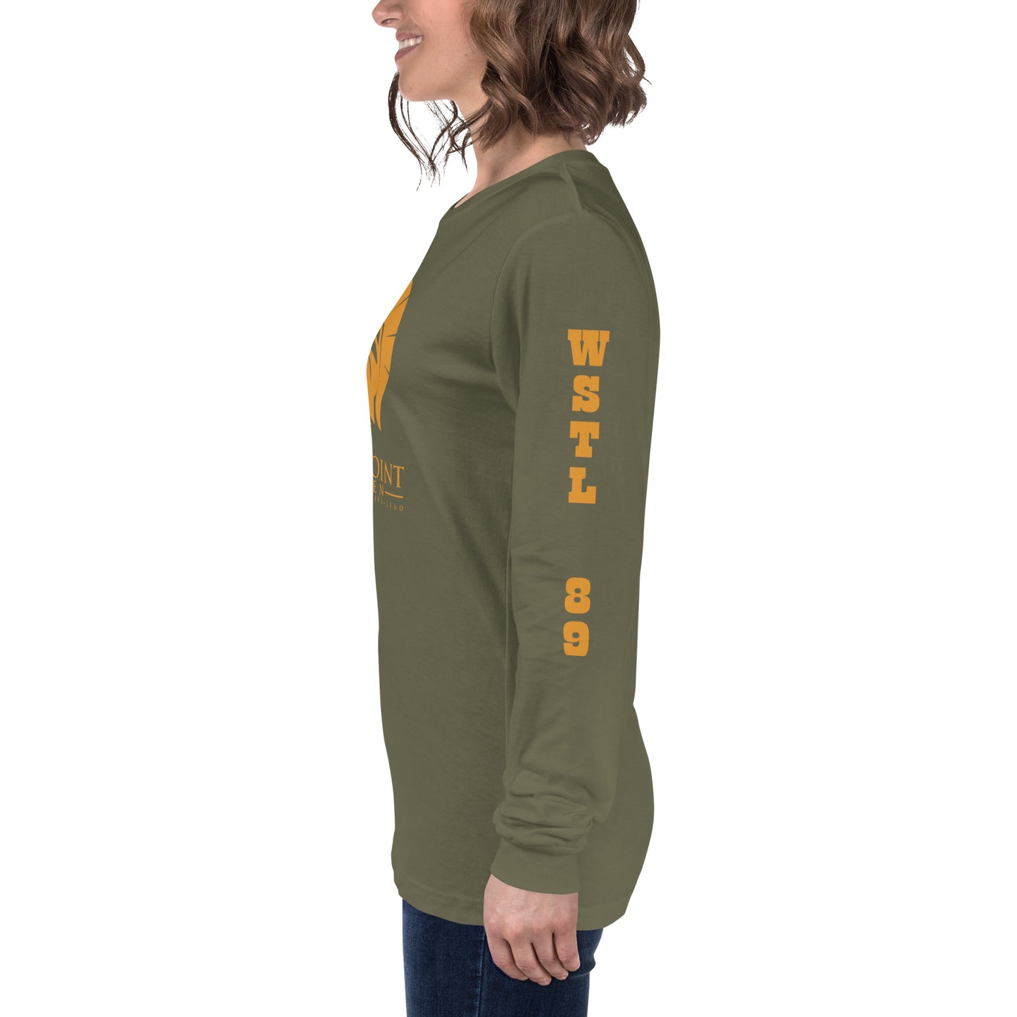 WPW - Vertical Sleeve "WSTL 89" Unisex Long Sleeve Tee