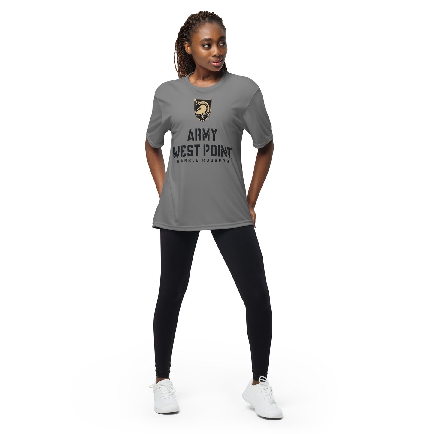 Army West Point Rabble Rousers Unisex performance crew neck t-shirt