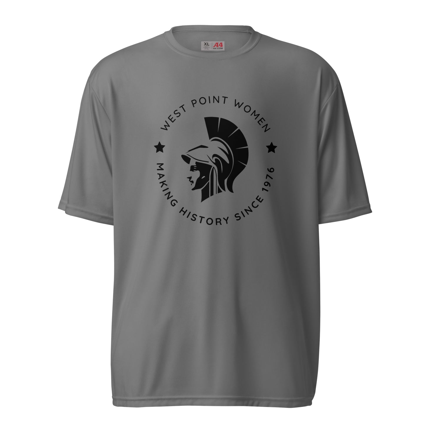 "West Point Women Making History Since 1976" Unisex performance crew neck t-shirt