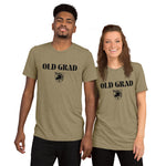 "OLD GRAD" Tri-blend Unisex Short sleeve t-shirt