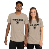 "OLD GRAD" Tri-blend Unisex Short sleeve t-shirt