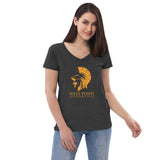 West Point Women Logo Women’s recycled v-neck t-shirt