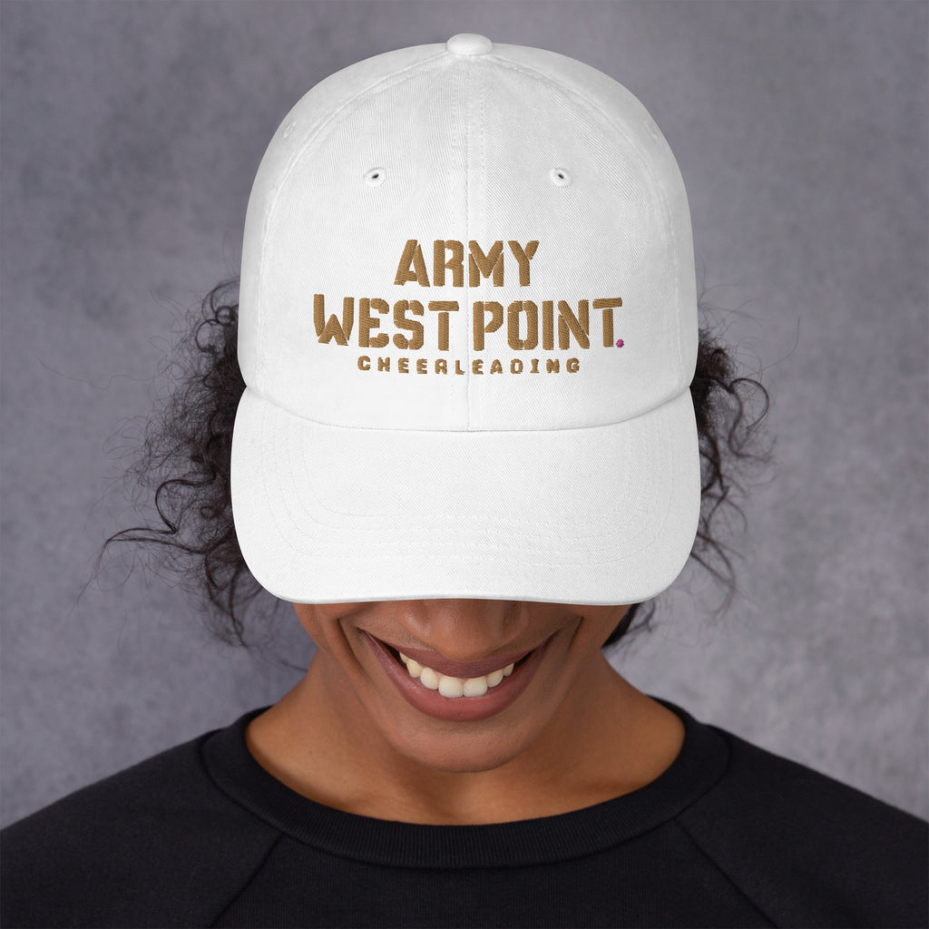 White cheap army hat