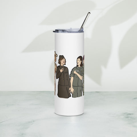 Stainless steel tumbler- Hannah Lamb's "Ode to the Trailblazers"
