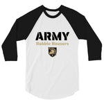 "Army Rabble Rousers" 3/4 sleeve raglan shirt